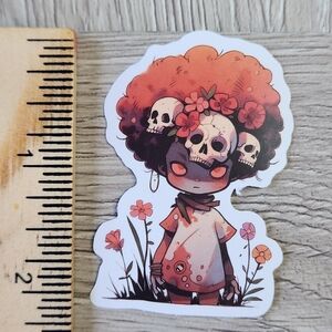 10/$10 Zombie Doll Horror Cartoon Stickers Decals Gothic Mushroom